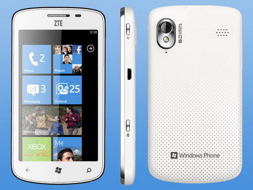 20120215-zte-wp7-phone-Tania_550x550_1 中兴Tania - 不足2000元的WP7中端机