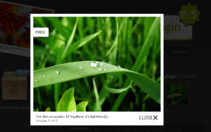 jQuery.lightbox美化图片显示效果